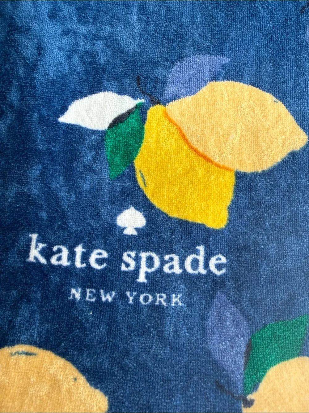 Kate Spade New York Oversized Beach Towels, Lemons
